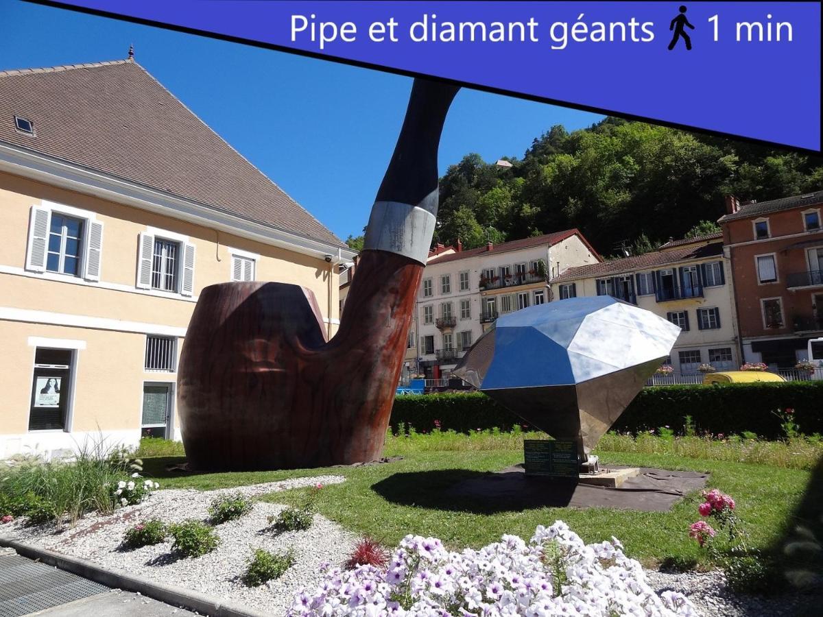 Le Repaire D'Odin - Au Coeur Du Centre Ville Saint-Claude Exteriör bild